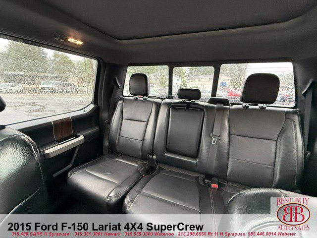 Used 2015 Ford F150 Lariat AWD/4WD image 21