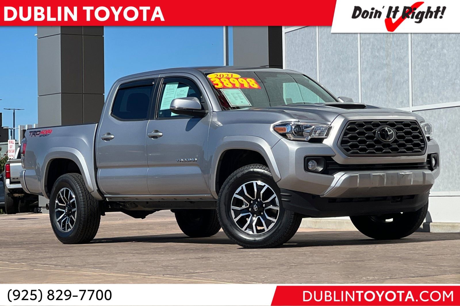 Certified 2021 Toyota Tacoma TRD Sport w/ Technology Package