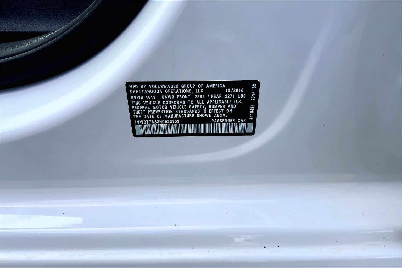 Used 2017 Volkswagen Passat 1.8T SE FWD image 37