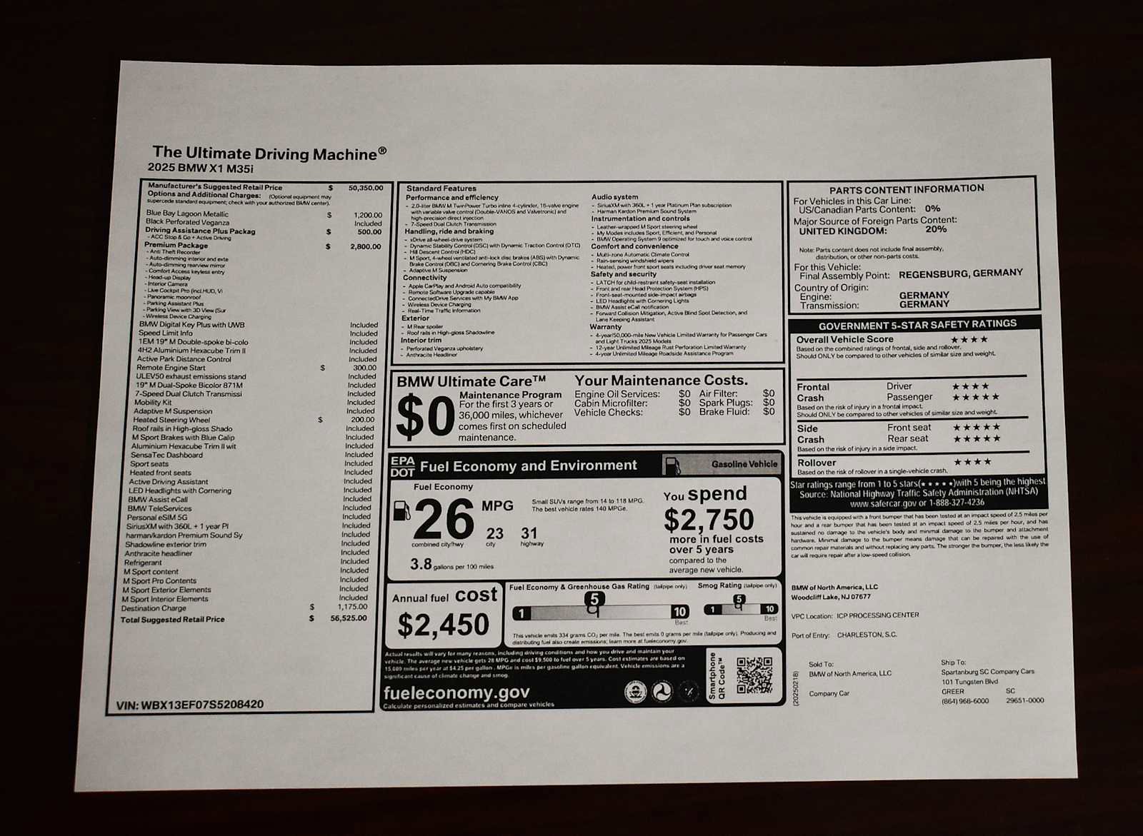 Used 2025 BMW X1 M35i image 4