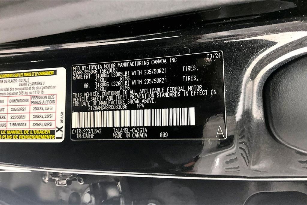 Used 2024 Lexus RX 350 Premium Plus w/ Convenience Package AWD/4WD image 33