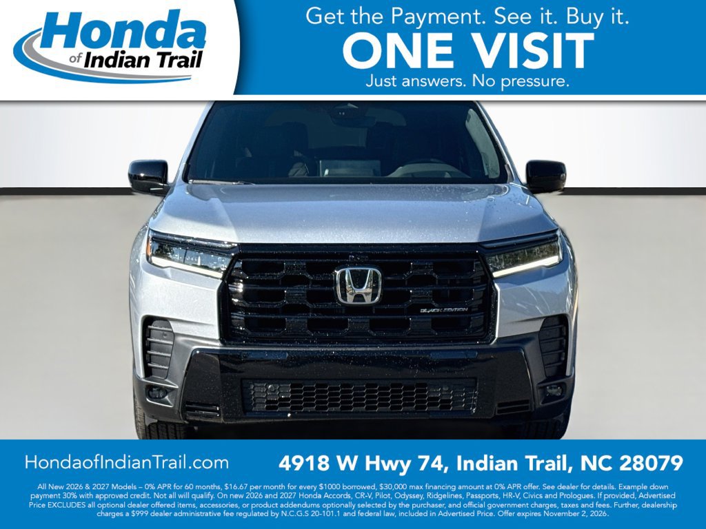 New 2026 Honda Pilot Black Edition image 2