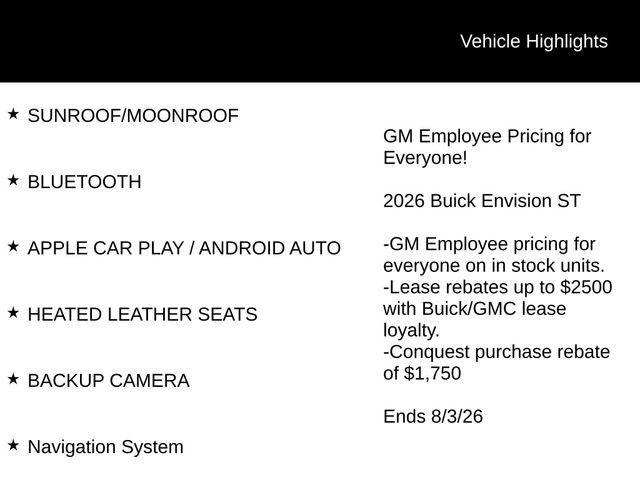 New 2026 Buick Envision Avenir AWD/4WD video 2