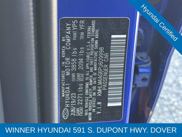 Certified 2023 Hyundai Elantra SEL image 27