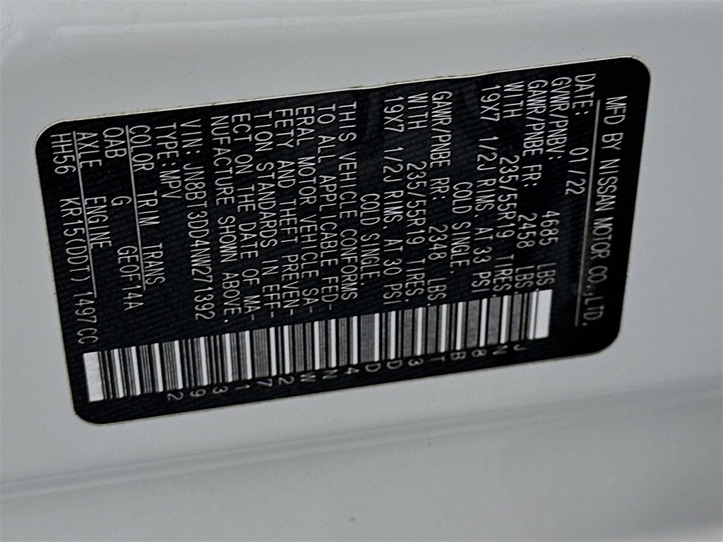 Used 2022 Nissan Rogue Platinum w/ Head-Up Display Package image 31