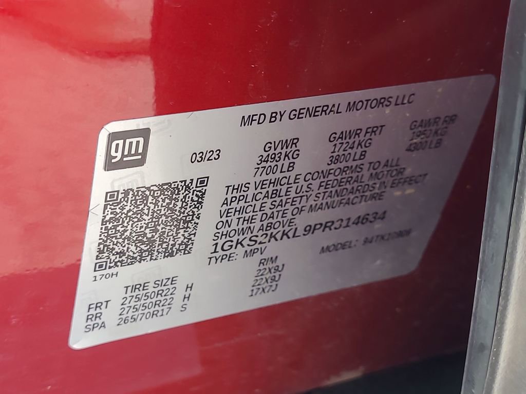 Used 2023 GMC Yukon XL Denali Ultimate w/ LPO, Floor Liner Package AWD/4WD image 35