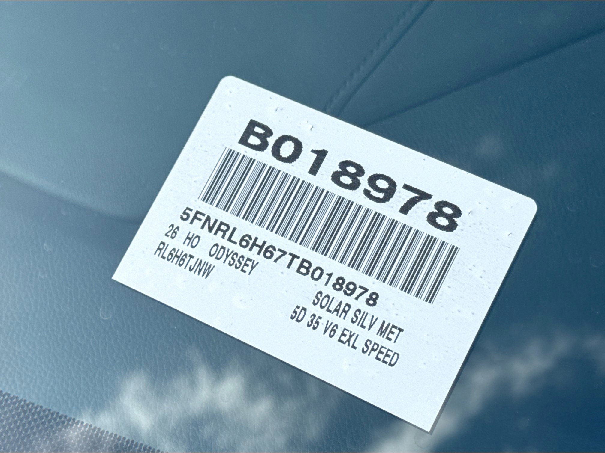 New 2026 Honda Odyssey EX-L image 28