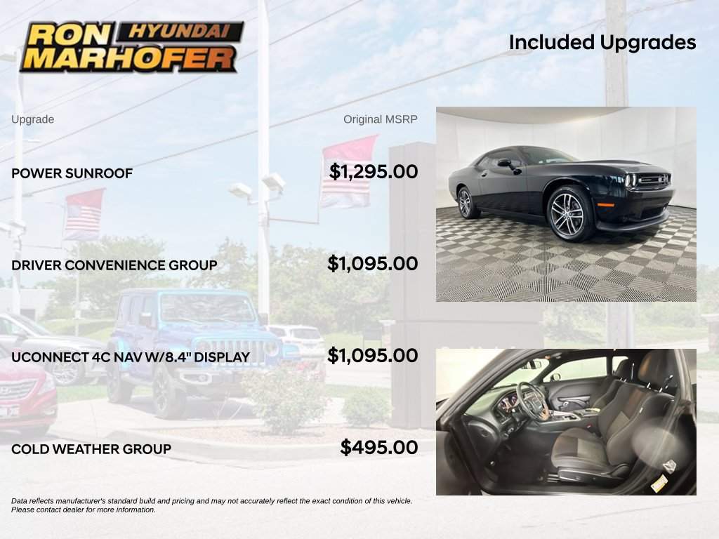 Used 2019 Dodge Challenger GT w/ Driver Convenience Group AWD/4WD image 6
