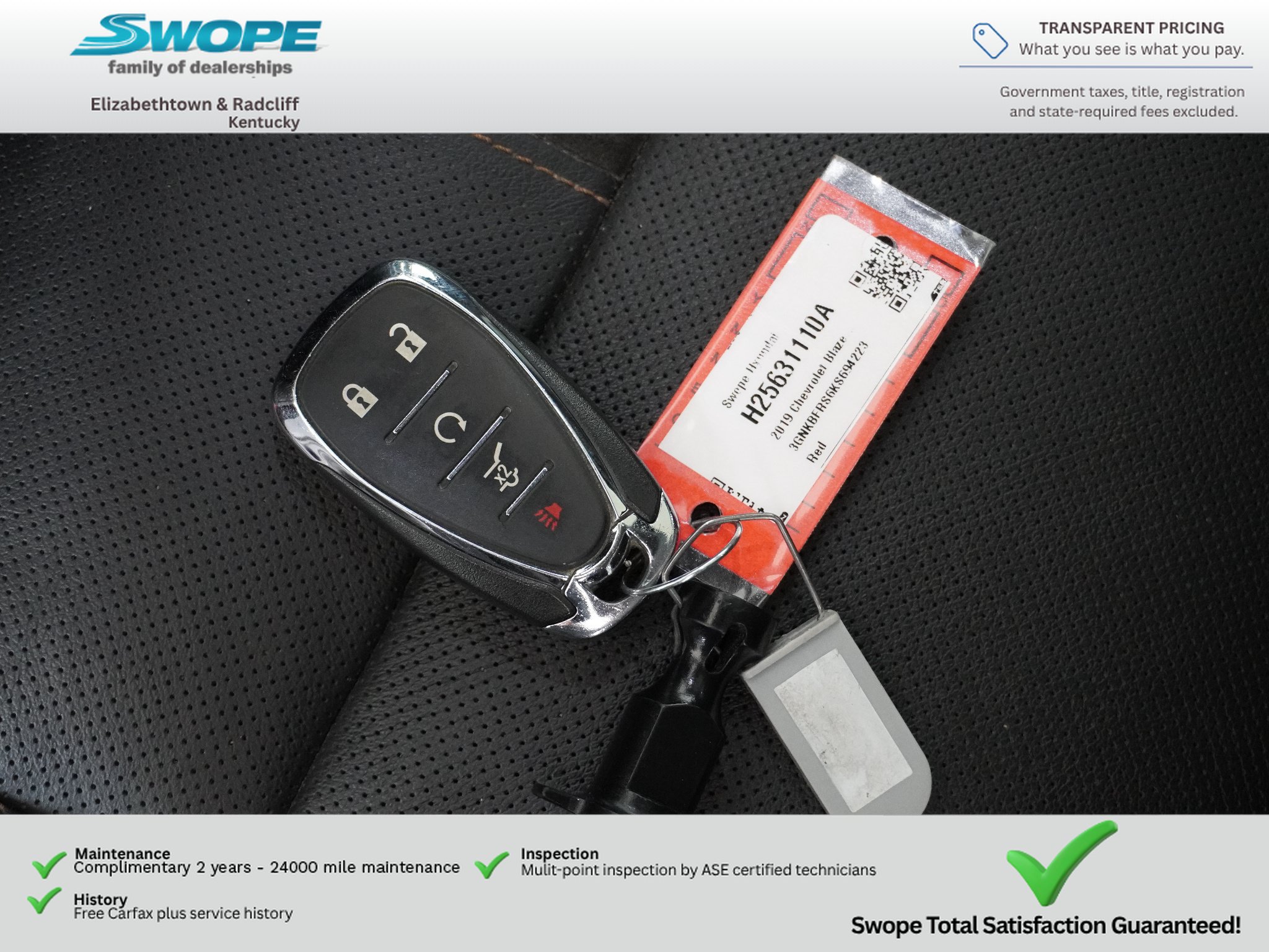 Used 2019 Chevrolet Blazer Premier w/ Sun and Wheels Package FWD image 31