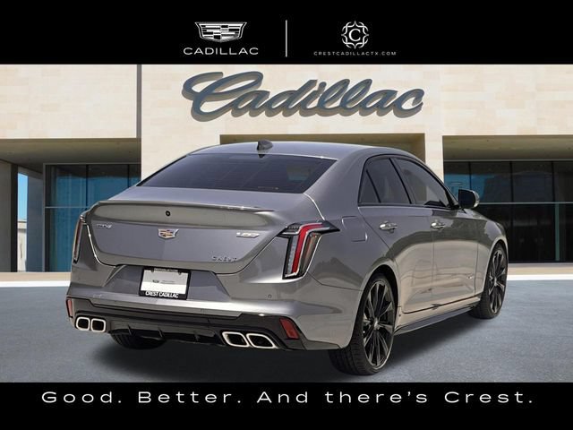 Certified 2022 Cadillac CT4 V w/ Navigation Package RWD image 3