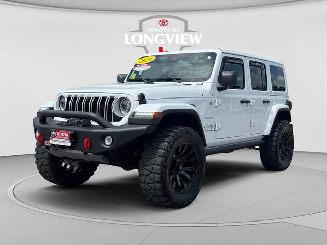 Used 2024 Jeep Wrangler Unlimited Sahara w/ Technology Group AWD/4WD video 1