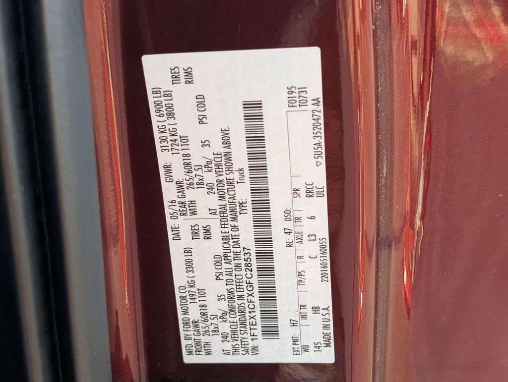 Used 2016 Ford F150 Lariat image 49