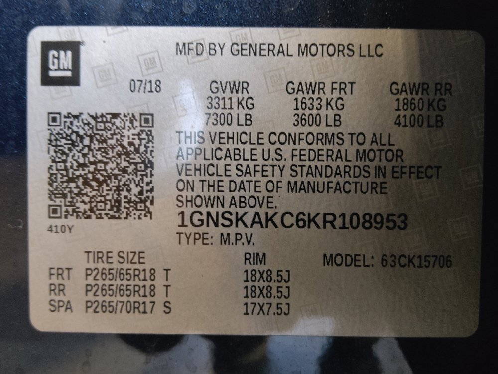 Used 2019 Chevrolet Tahoe LS AWD/4WD image 33