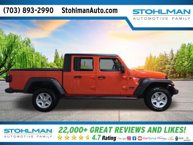 Used 2020 Jeep Gladiator Sport w/ Quick Order Package 24S AWD/4WD image 3