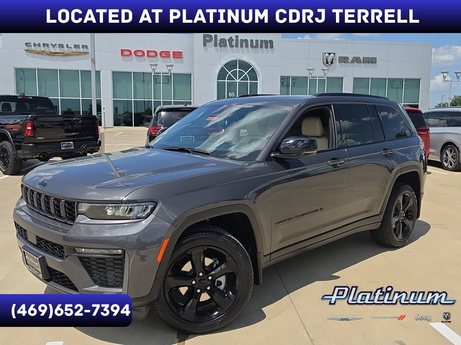New 2026 Jeep Grand Cherokee Limited w/ Limited Altitude Package
