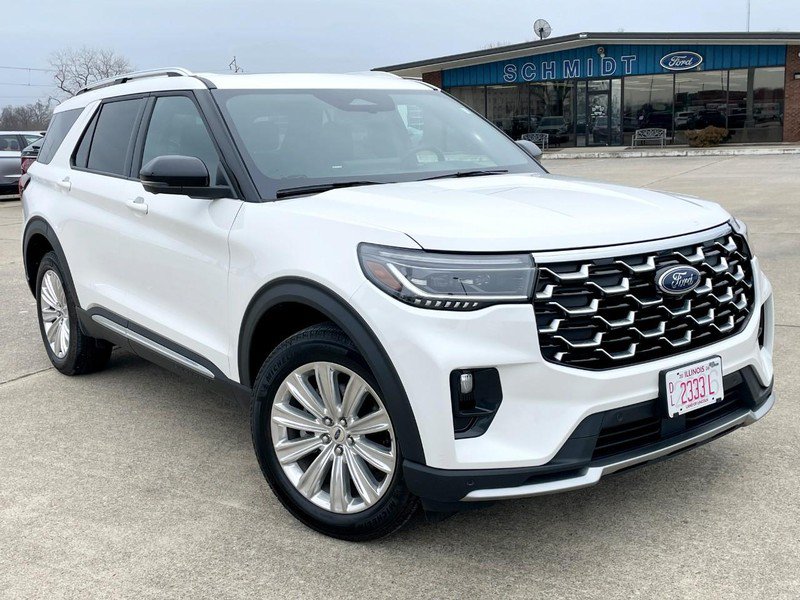 Used 2025 Ford Explorer Platinum w/ LUX Leather Package AWD/4WD image 2