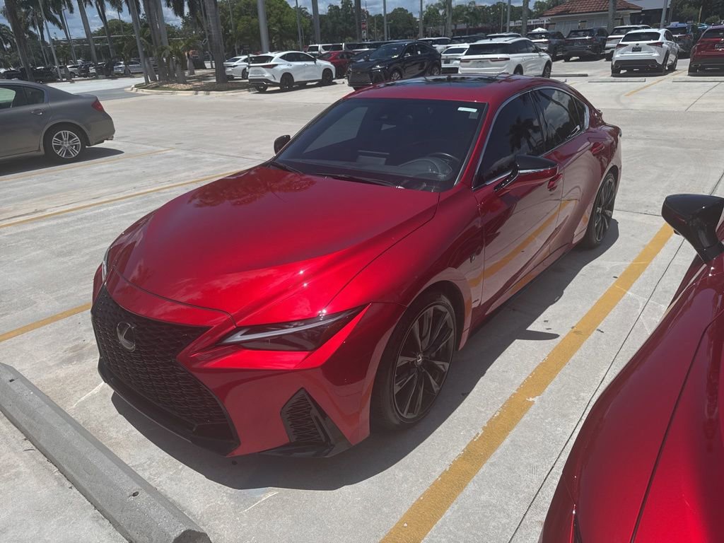 Certified 2025 Lexus IS 350 F Sport w/ Accessory Package 2 RWD image 3