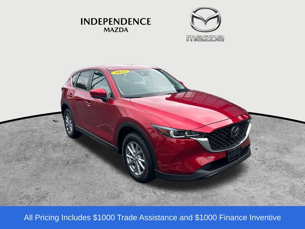 Certified 2022 MAZDA CX-5 AWD 2.5 S w/ Select Package