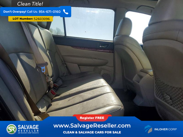 Used 2012 Subaru Outback 2.5i Limited w/ Moonroof Pkg AWD/4WD image 15