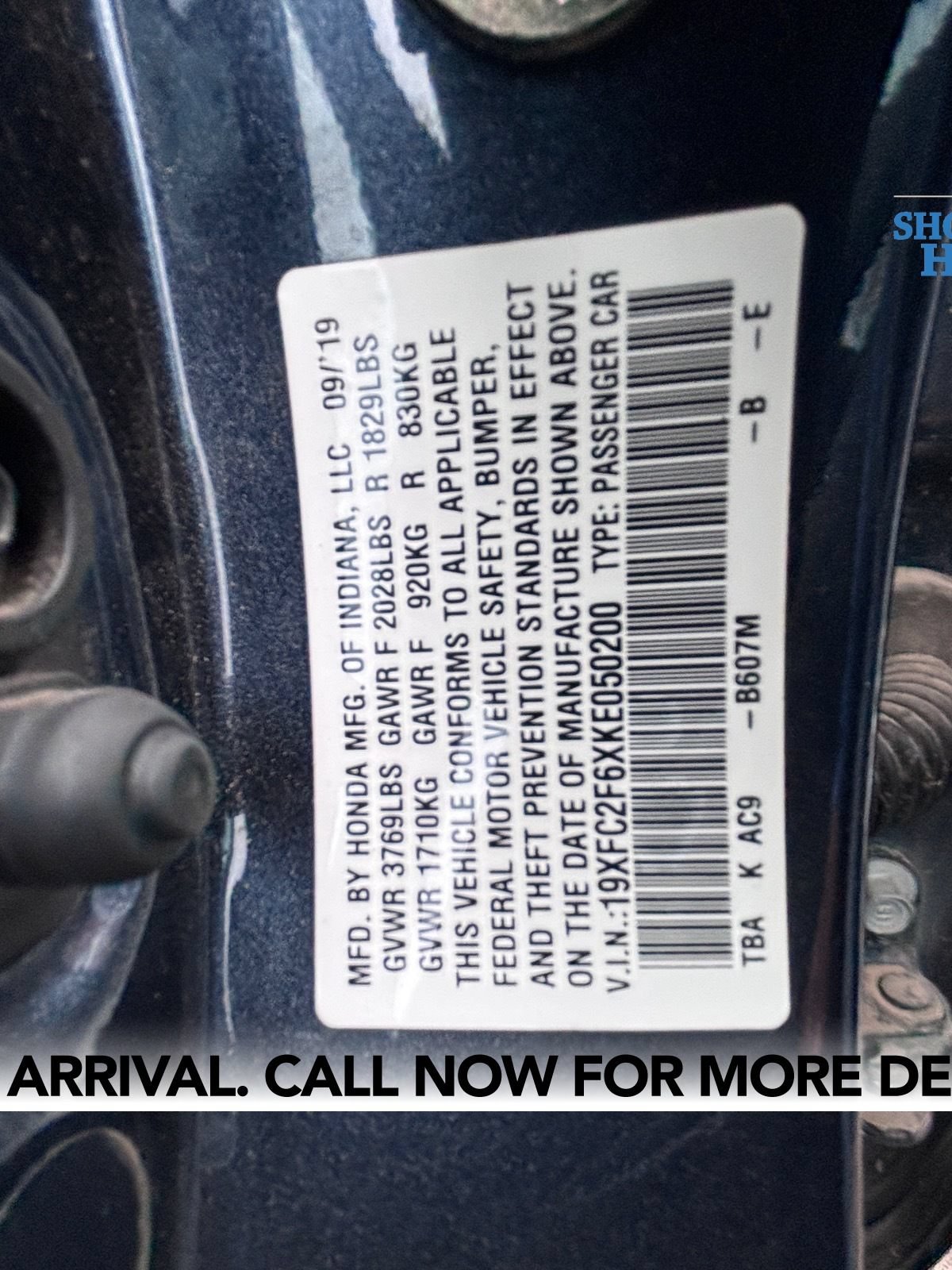 Used 2019 Honda Civic LX image 15