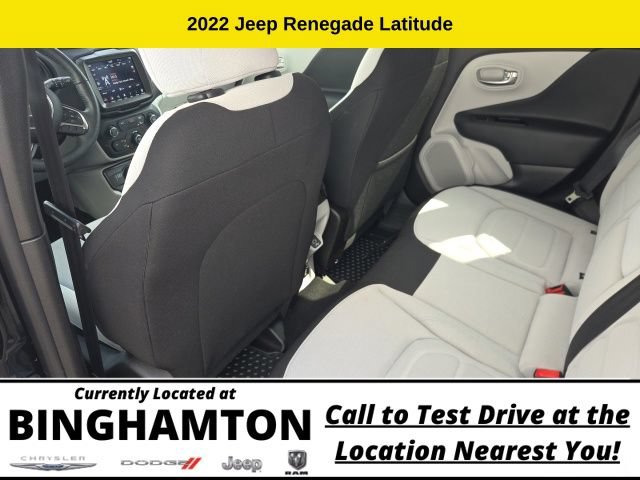 Used 2022 Jeep Renegade Latitude w/ Convenience Group AWD/4WD image 11