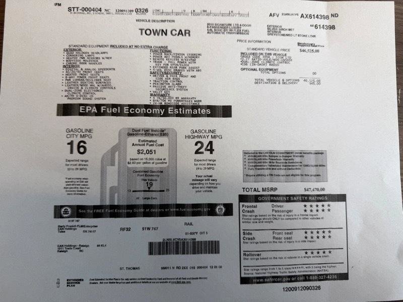 Used 2010 Lincoln Town Car Signature Limited image 28