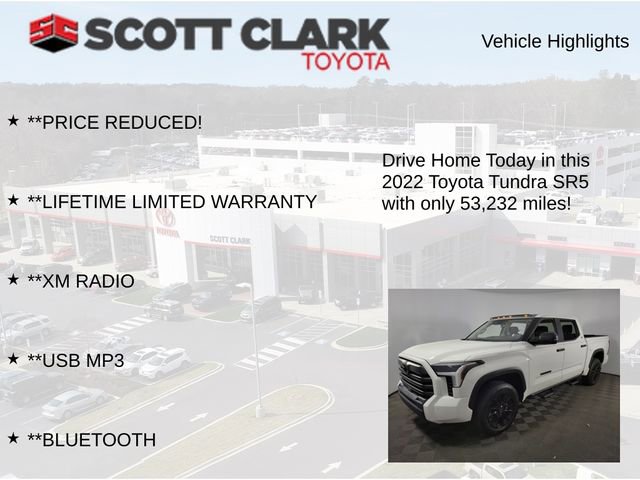 Used 2022 Toyota Tundra SR5 w/ SR5 Convenience Package AWD/4WD image 12