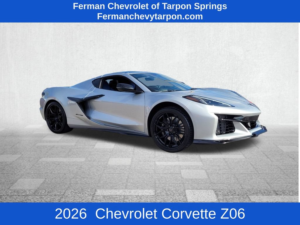 New 2026 Chevrolet Corvette Z06 w/ Stealth Interior Trim Package