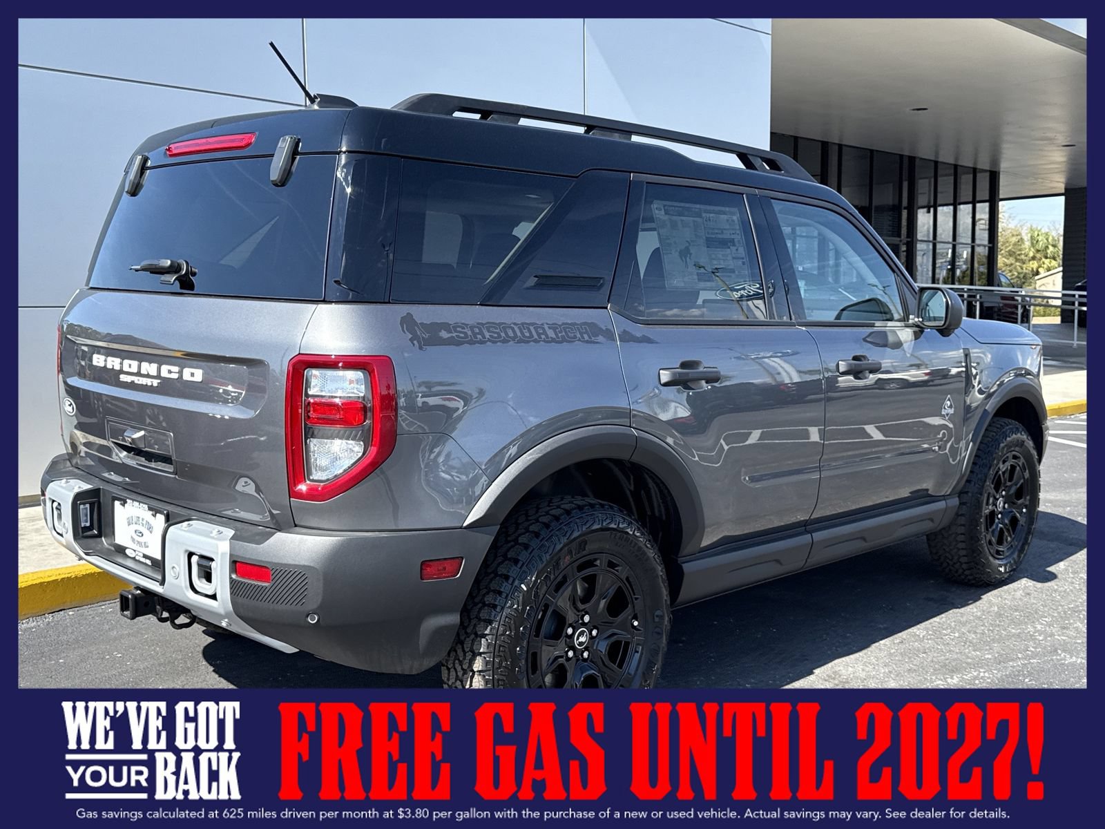 New 2026 Ford Bronco Sport Outer Banks w/ Sasquatch Outer Banks Package AWD/4WD image 6