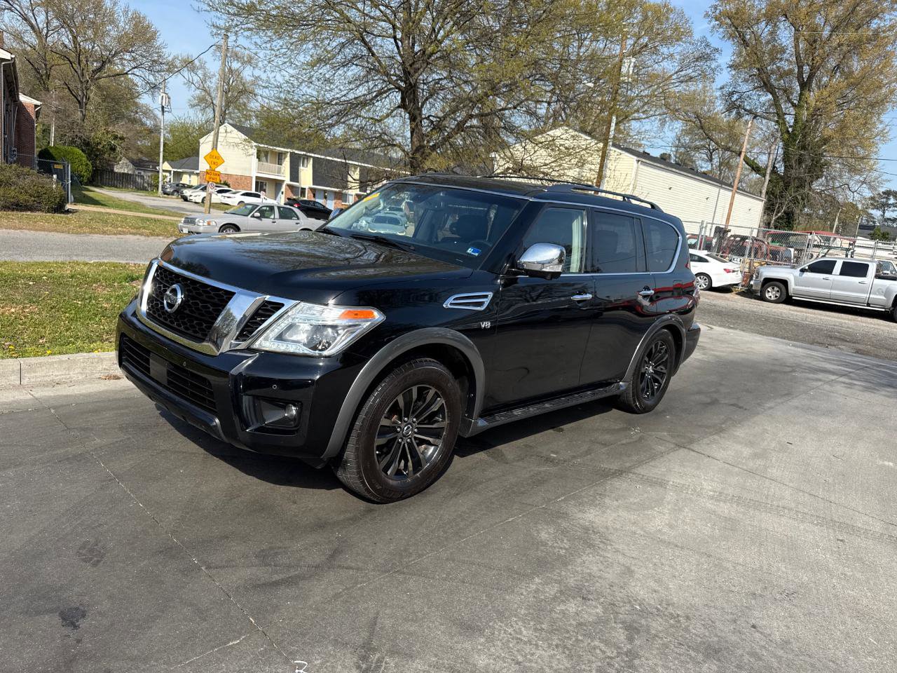 Used 2017 Nissan Armada Platinum w/ Captain Seat Package image 2