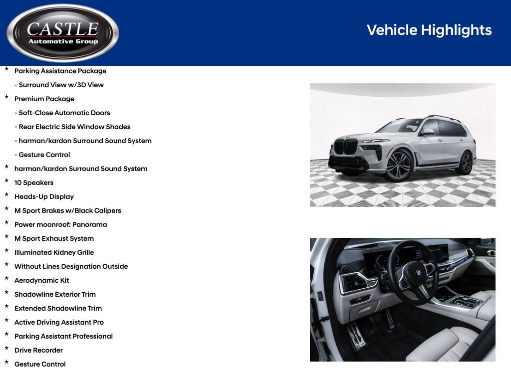 Used 2023 BMW X7 xDrive40i w/ M Sport Package image 7