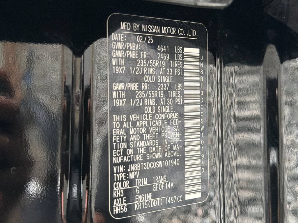 Used 2025 Nissan Rogue Platinum w/ Platinum Premium Package FWD image 38