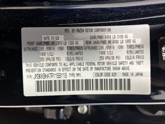 Used 2024 MAZDA CX-90 Plug-In Hybrid w/ Preferred image 40