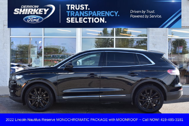 Used 2022 Lincoln Nautilus Reserve w/ Monochromatic Package AWD/4WD image 2