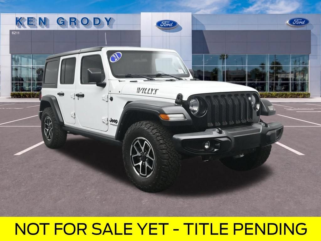 Used 2021 Jeep Wrangler Unlimited Sport AWD/4WD image 1
