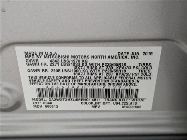 Used 2015 Mitsubishi Outlander Sport SE image 22