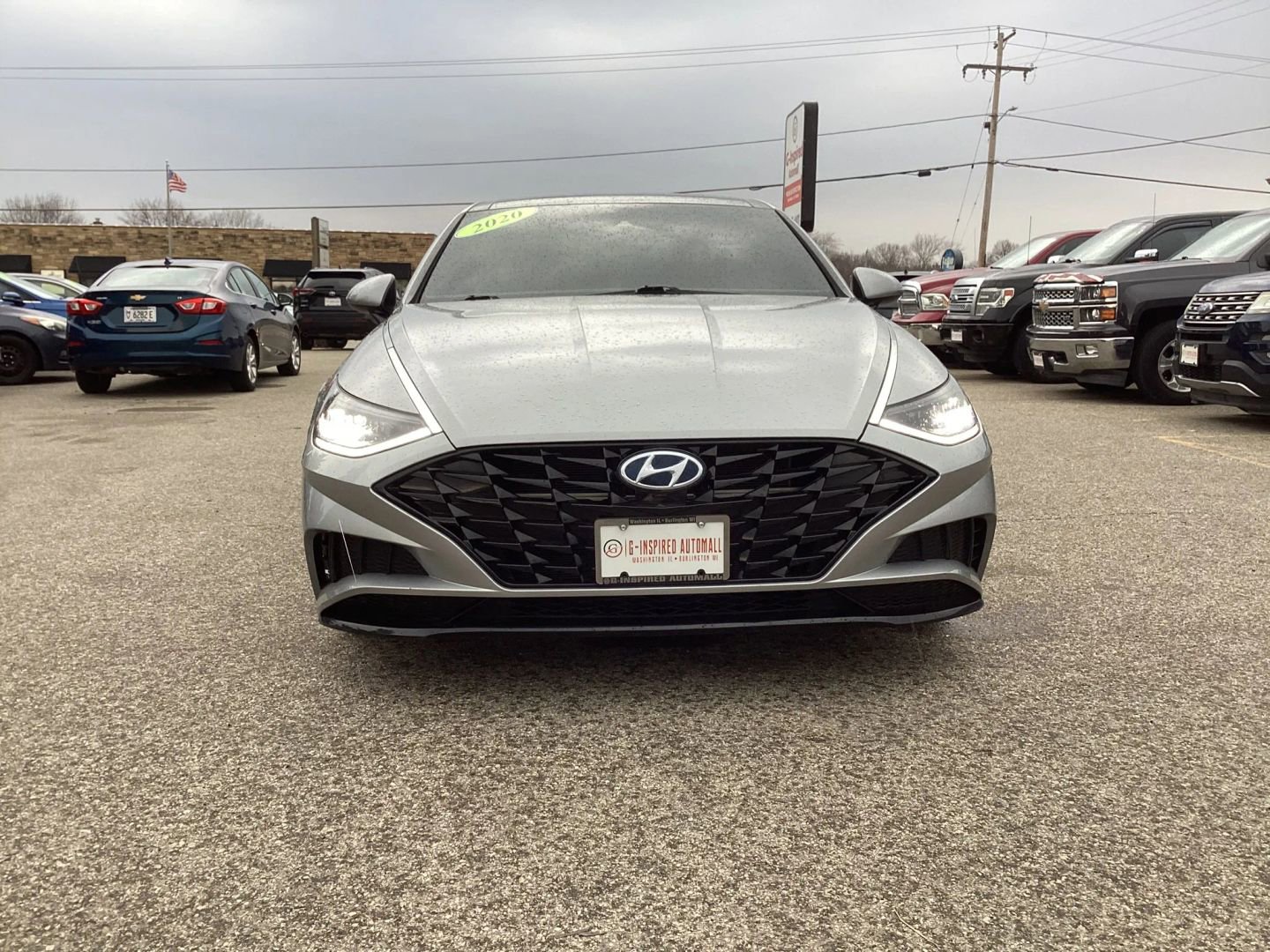Used 2020 Hyundai Sonata SEL w/ Convenience + Sunroof Package FWD image 3