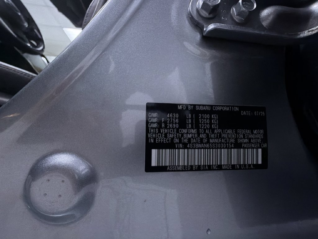 Certified 2025 Subaru Legacy Limited AWD/4WD image 17