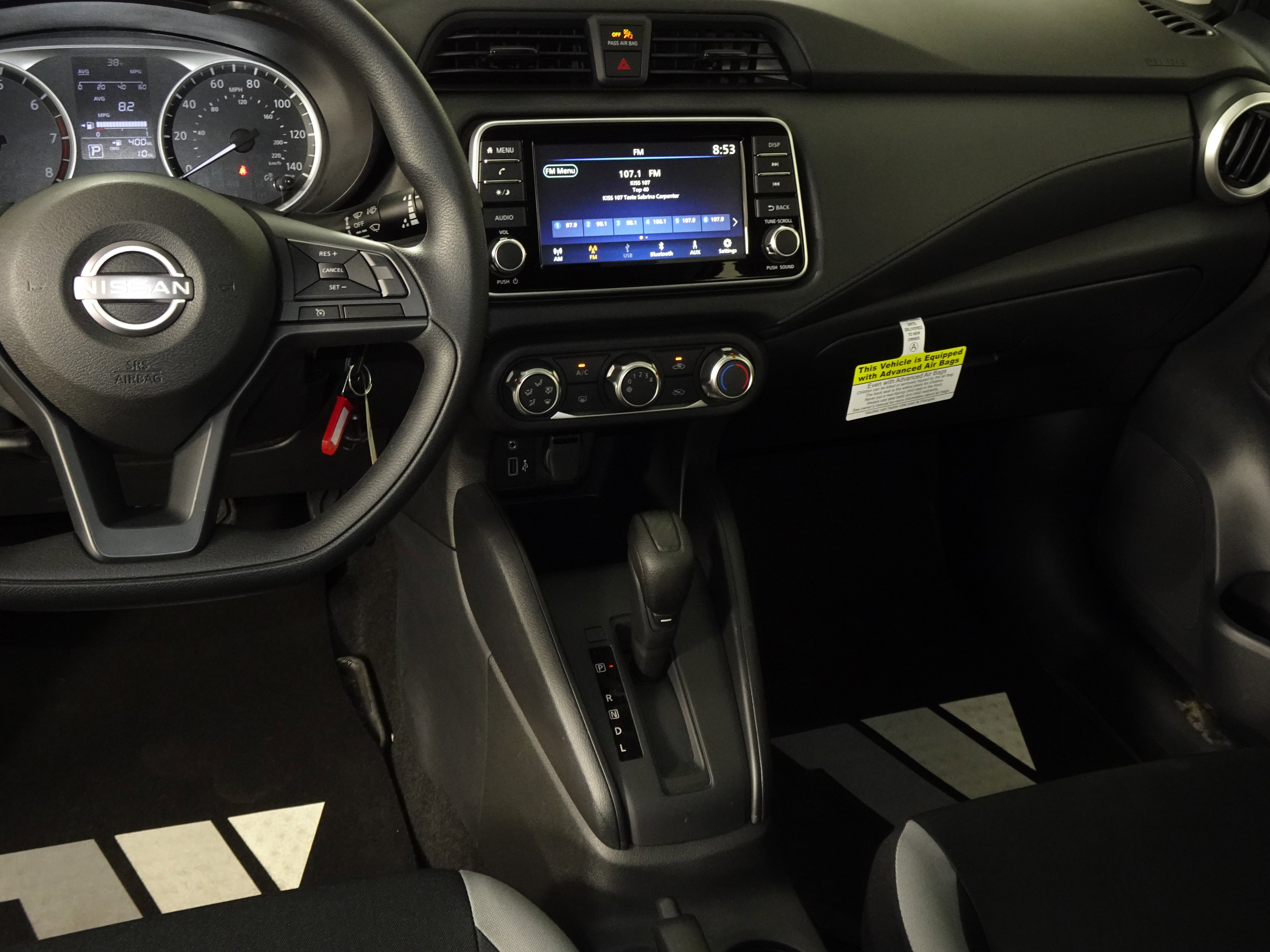 New 2025 Nissan Versa S w/ Trunk Package image 8