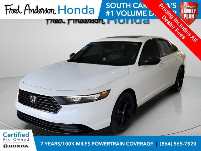 Certified 2025 Honda Accord SE