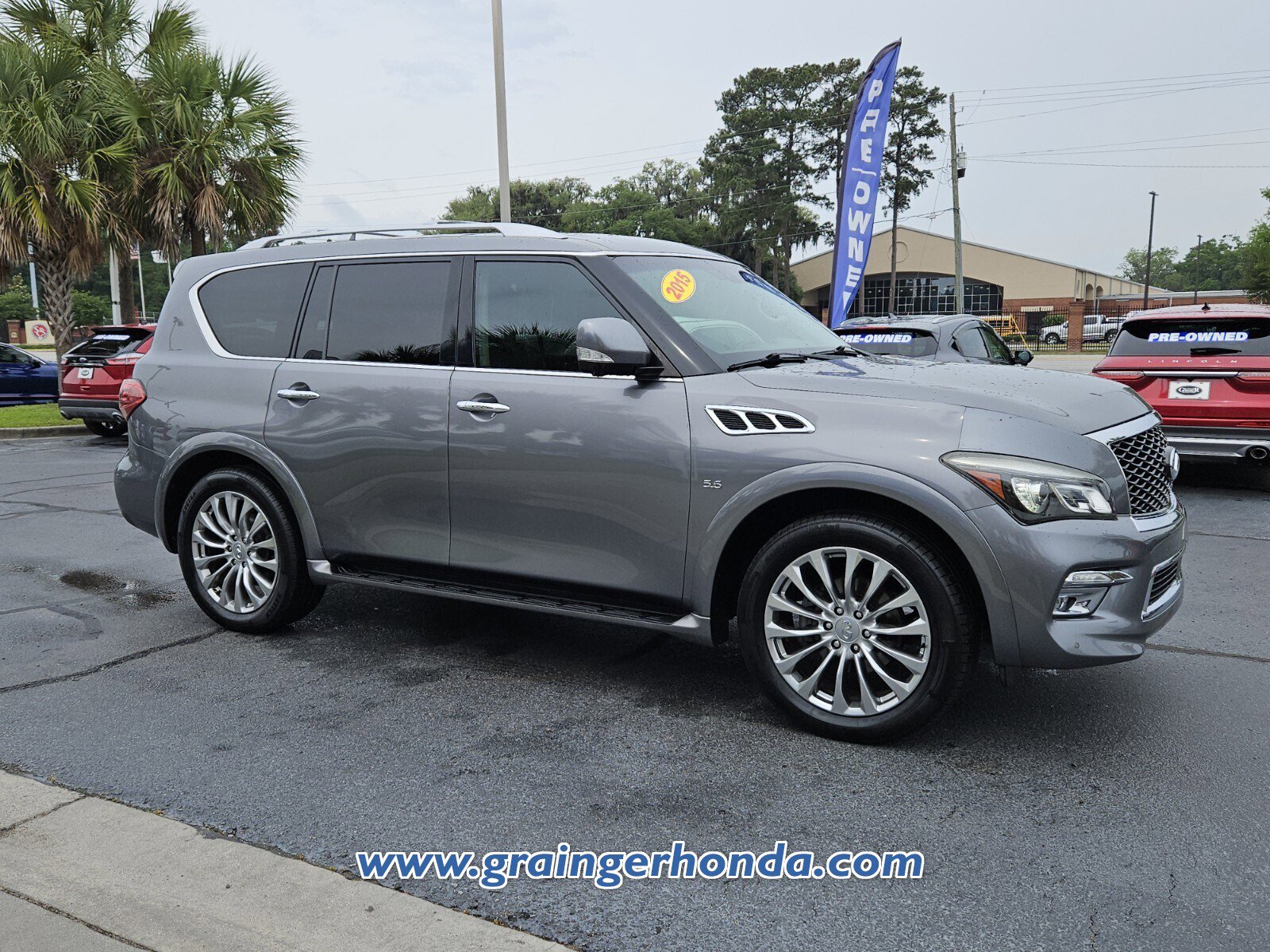 Used 2015 INFINITI QX80 2WD w/ 22" Wheel Package image 7