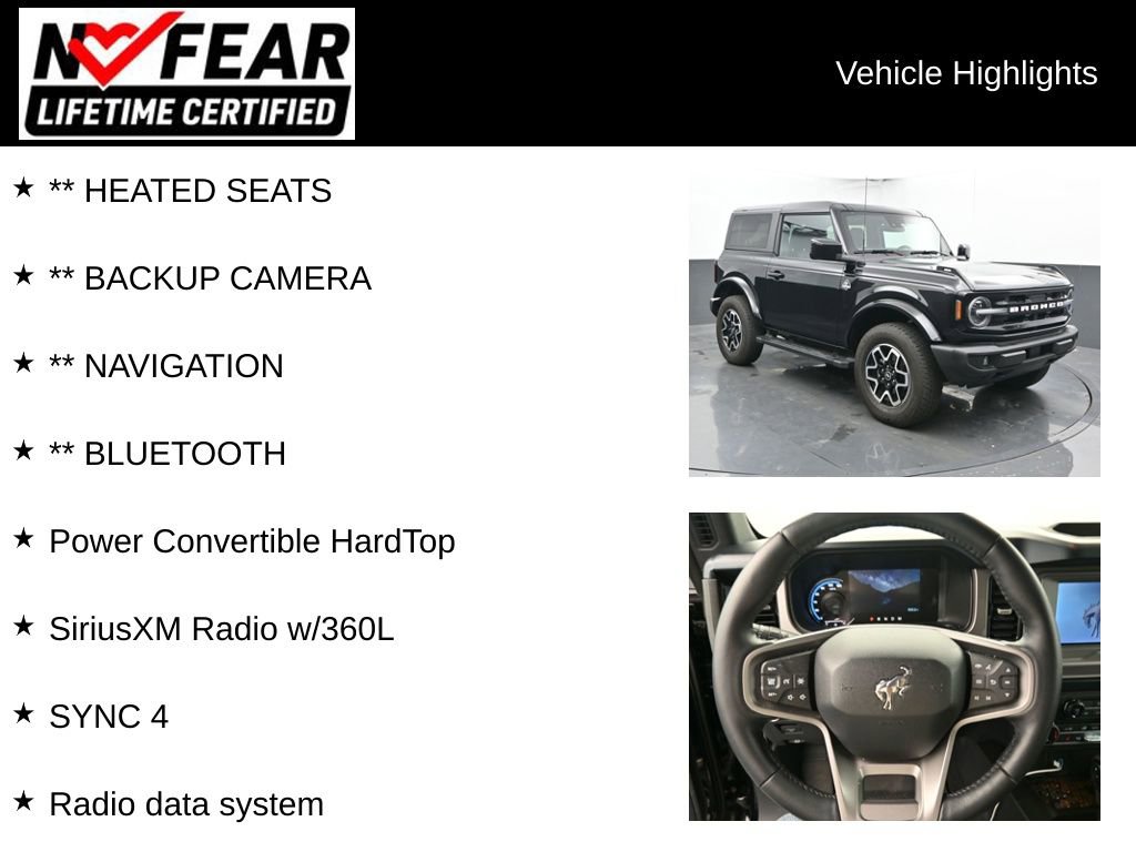 Used 2022 Ford Bronco Outer Banks image 2