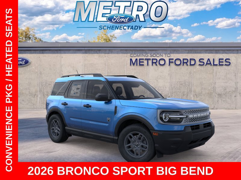 New 2026 Ford Bronco Sport Big Bend w/ Convenience Package AWD/4WD image 1