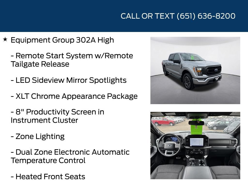 Used 2023 Ford F150 XLT w/ Equipment Group 302A High AWD/4WD image 10