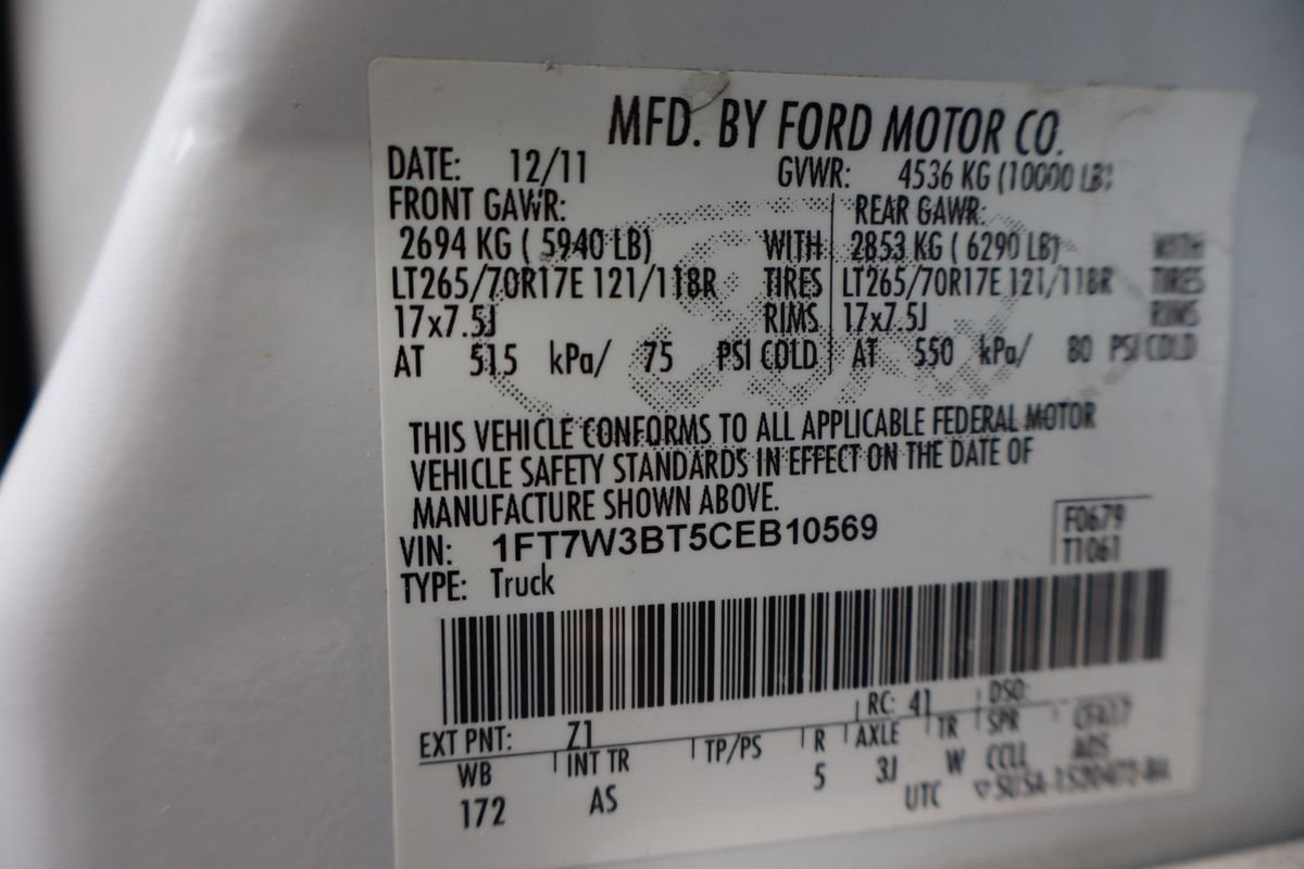 Used 2012 Ford F350 XL w/ PWR Equipment Group AWD/4WD image 44