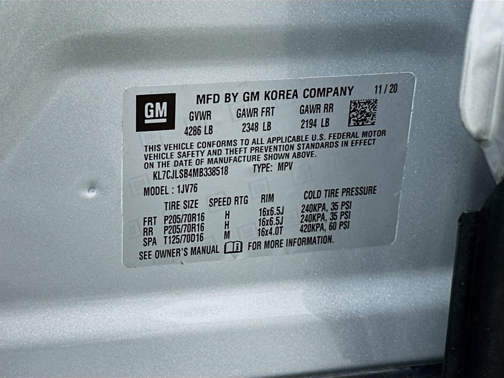 Used 2021 Chevrolet Trax LT w/ LT Convenience Package image 30