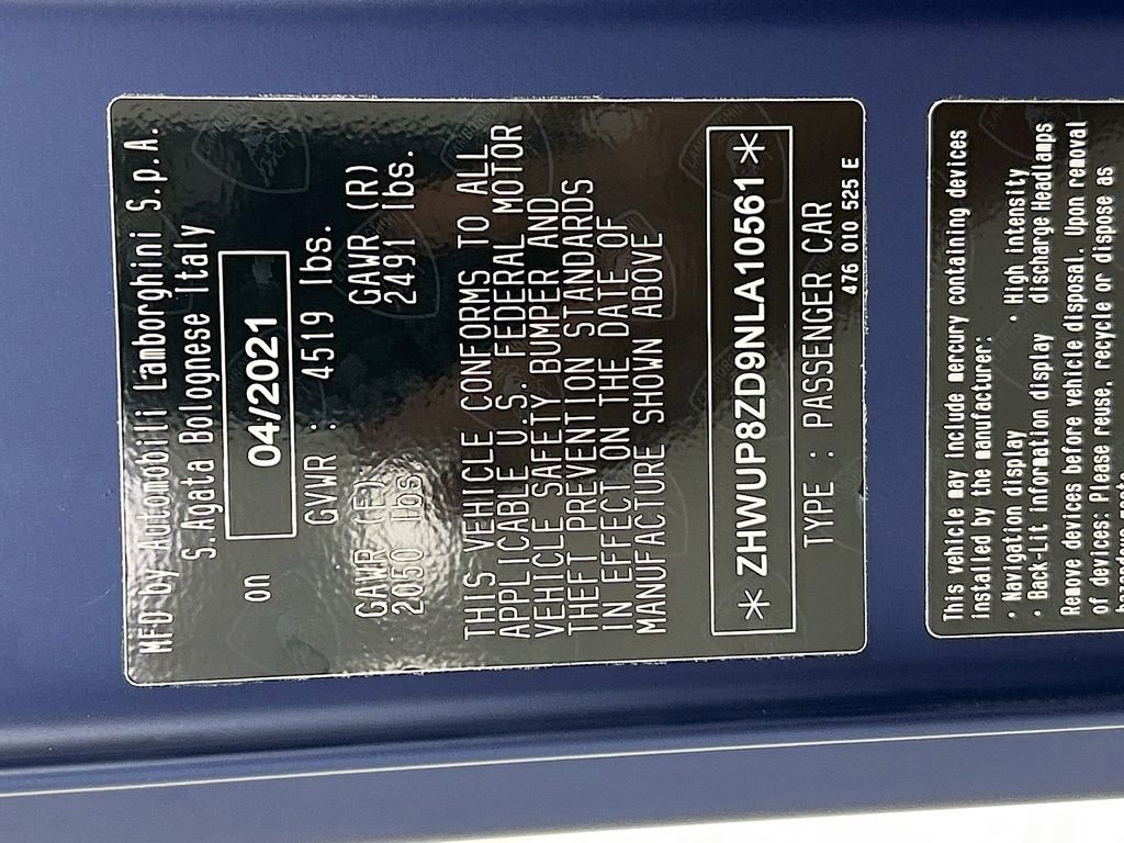 Used 2022 Lamborghini Aventador LP 780-4 Ultimae image 30