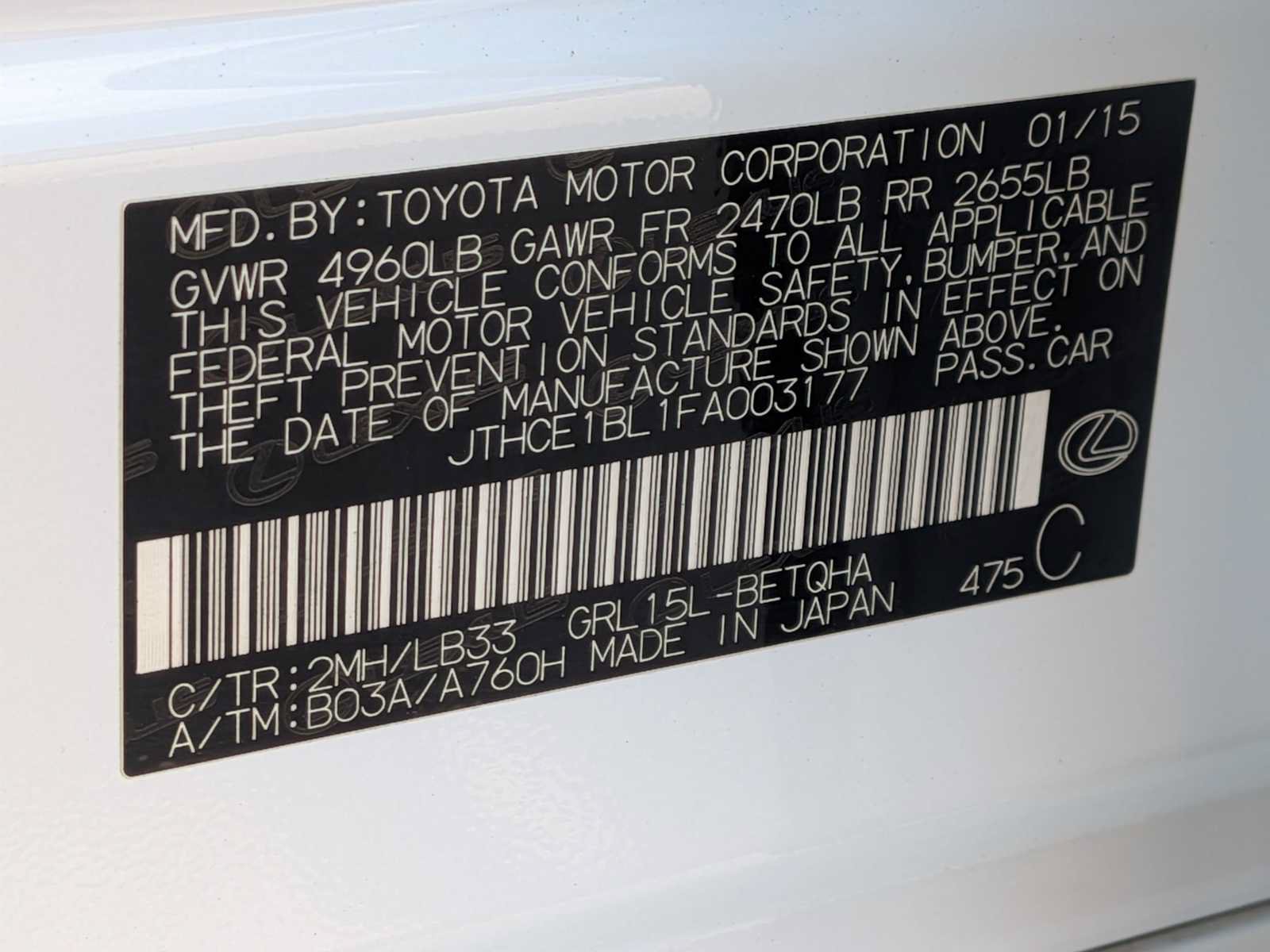 Used 2015 Lexus GS 350 AWD image 33