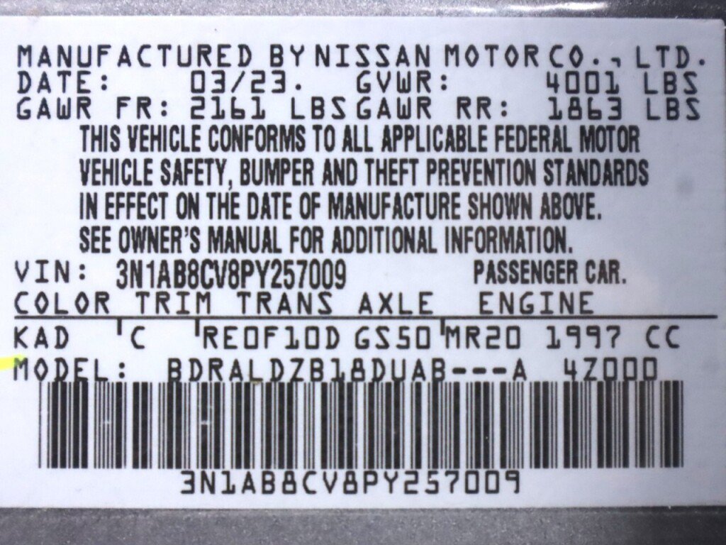 Used 2023 Nissan Sentra SV w/ SV Premium Package FWD image 43