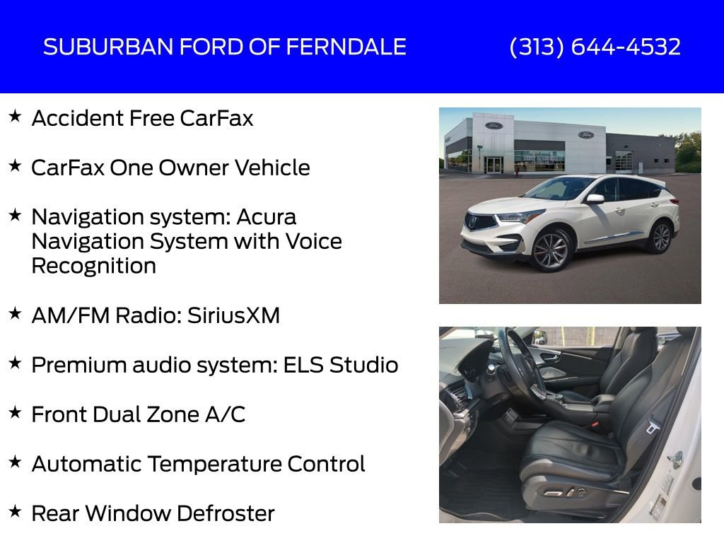 Used 2019 Acura RDX w/ Technology Package image 4